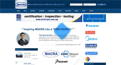 Desktop Screenshot of macra.org.my